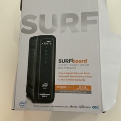 Surfboard 3.0 Cable Modem & WiFi Router.