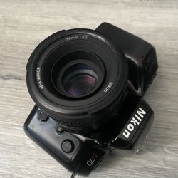 Nikon N70 With Nikkor Afs 50mm F1.8G