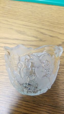 Vintage Glass candy holder