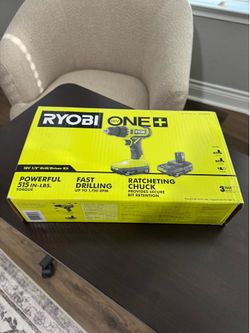 RYOBI ONE+ 18V Cordless 1/2 in. Drill/Driver Kit with (2) Compact Batteries and Charger
