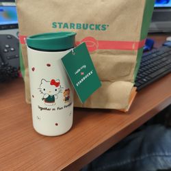 Hello Kitty Starbucks Metallic Cup