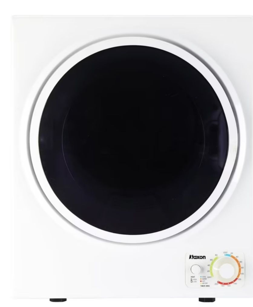 Ktaxon 1.6 cu. ft. Compact Electric Dryer, White