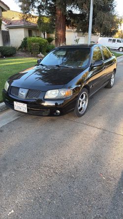 Nissan Sentra Black 4-Door Sedan