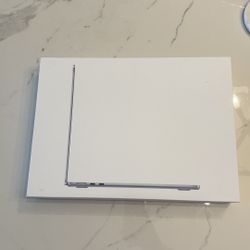 [BOX ONLY] 2025 MacBook Air (Sky Blue) empty box