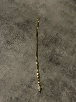 Solid 14K Franco Bracelet 8.2 Grams Oro Puro $275
