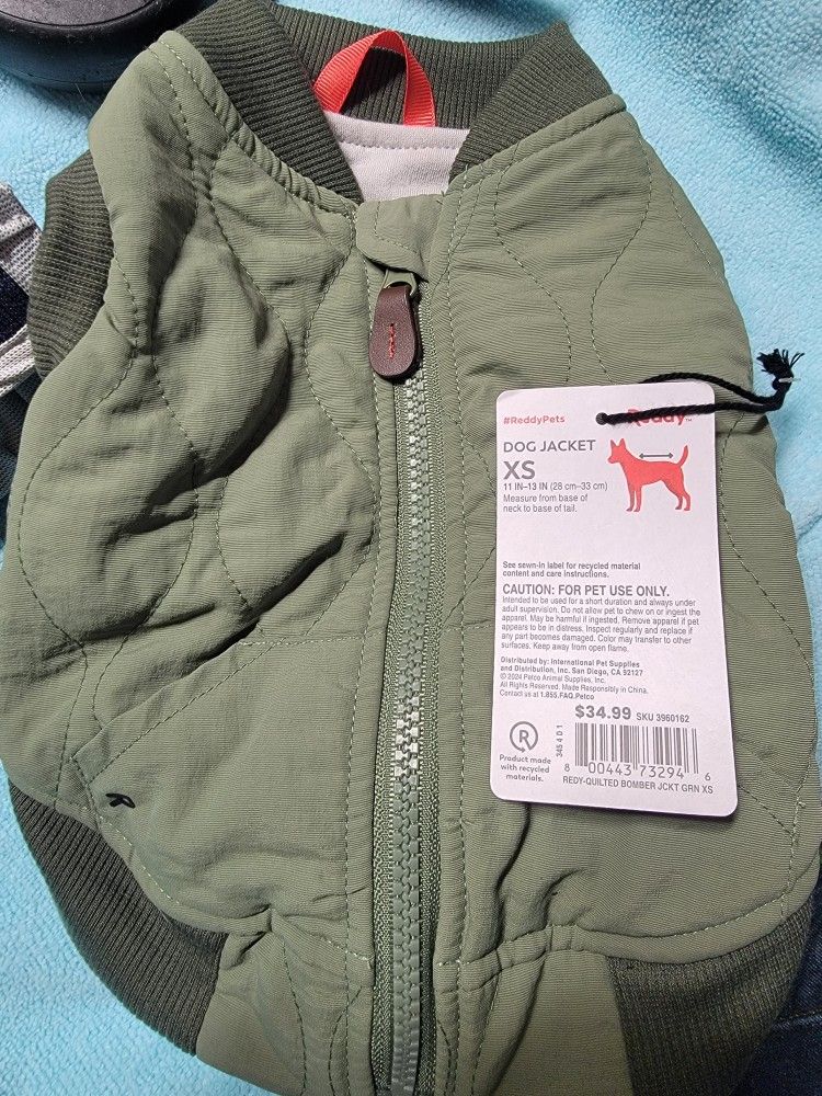 Small Dog: Jacket, Raincoat & Harness