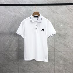 White Amiri Polo Shirt (Size L, XL)
