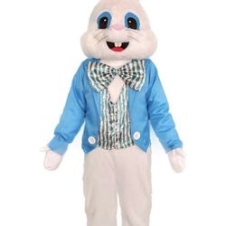 New Easter Bunny Costume Rabbit Halloween Mascot Costume Adult