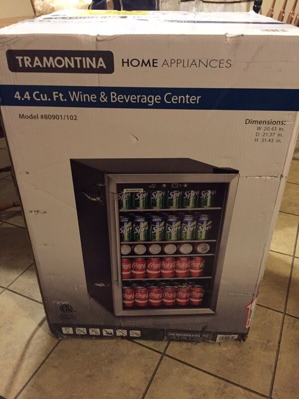 tramontina mini fridge 4.4 cu ft