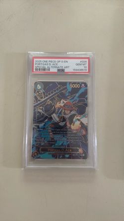 PSA 10 EB02-028 Portgas D. Ace
