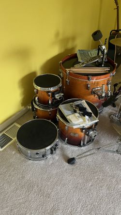 Vintage Pearl session custom Drum Set Kit