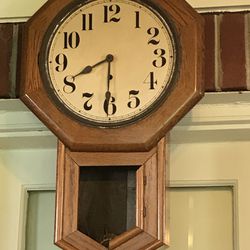 Antique School Clock