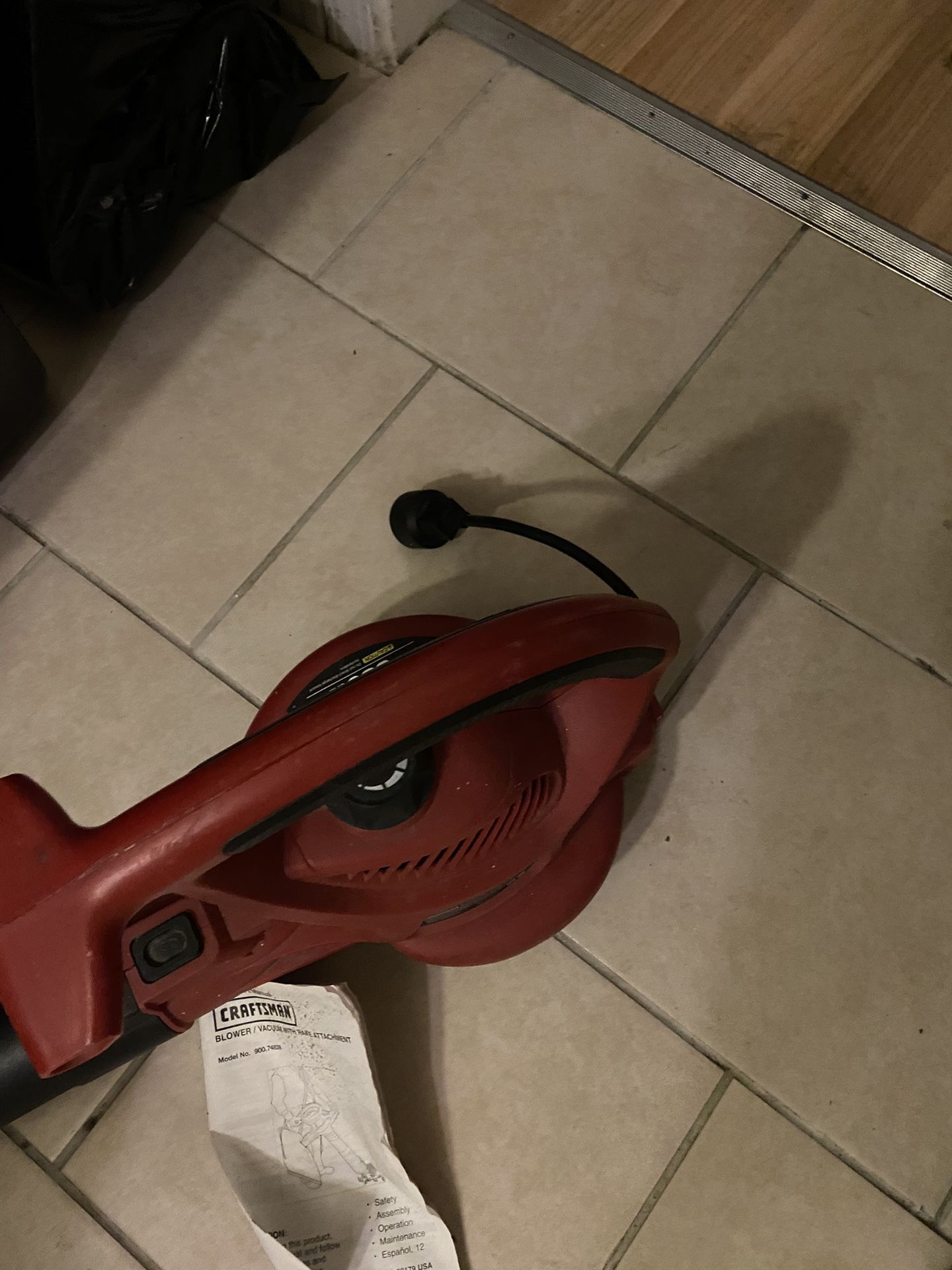 Craftsman Leaf Blower