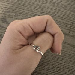 James Avery Letter A Ring 