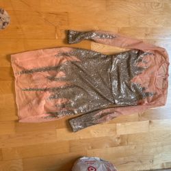 Beautiful Peach Dress 