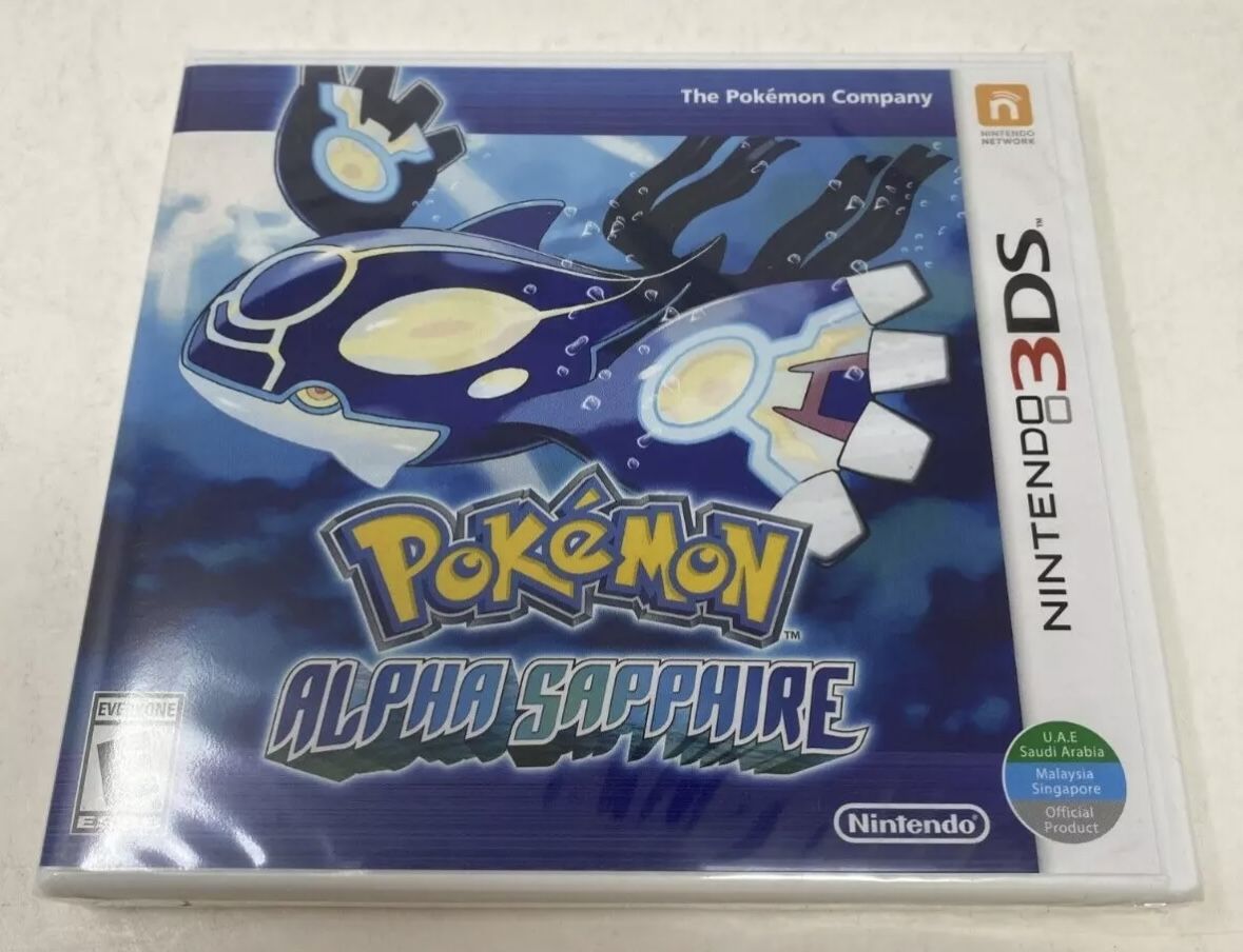 Factory Sealed - Pokemon Alpha Sapphire - Nintendo 3DS