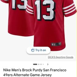 49ers Jersey (#13 PURDY)