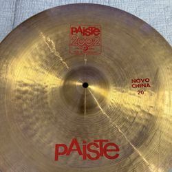 China, Ride And Crash Cymbals 