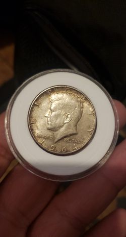 Kennedy Half Dollar SMS Accented Hair Extremely Rare Holy Grail Of Kennedys