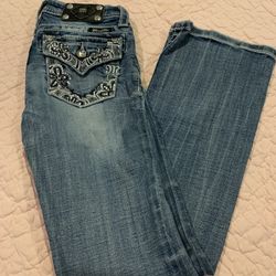 Kids Miss Me Jeans Size 10  Boot Cut
