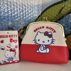 50th Anniversary Hello Kitty Coin Hand Purse