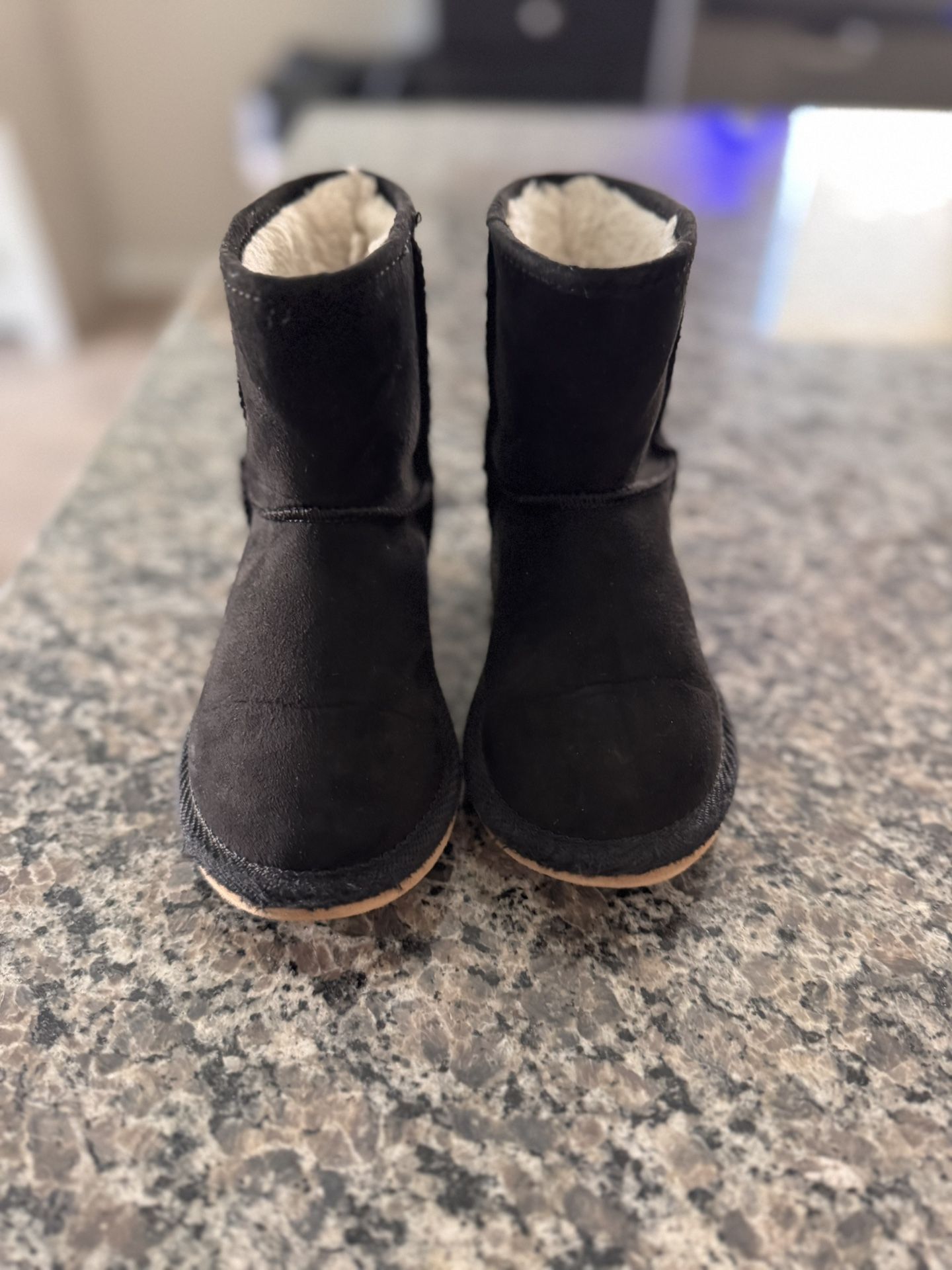 Toddler Black Boots