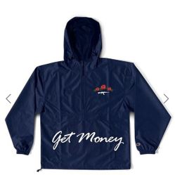 Hasta Muerte Champion “GET MONEY” Windbreaker 