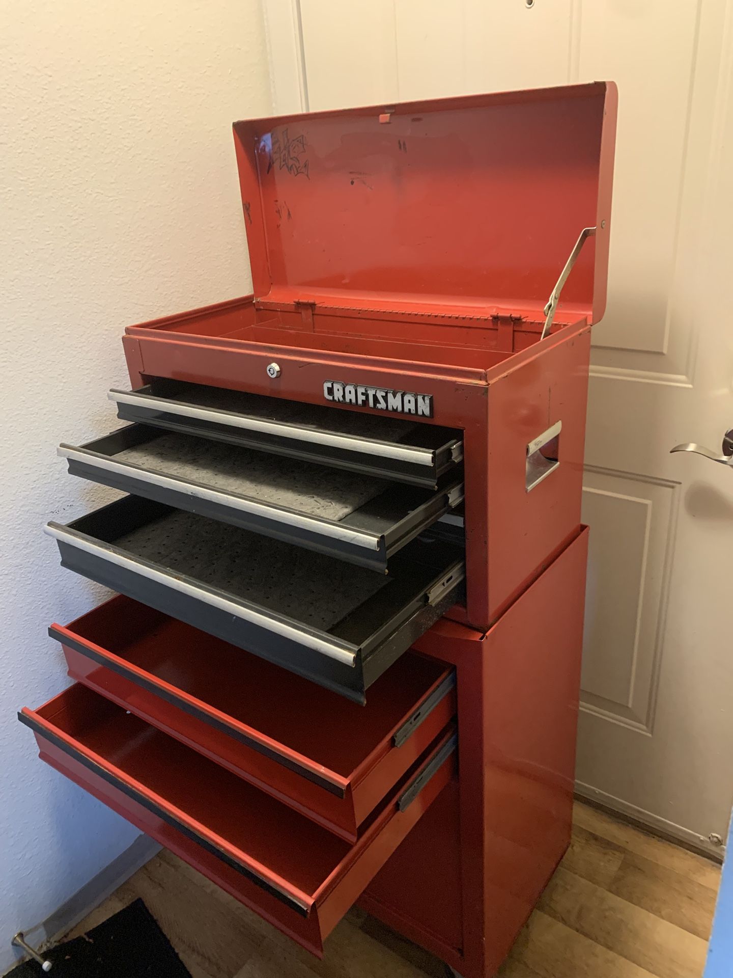 Vintage Craftsman Rolling Toolbox