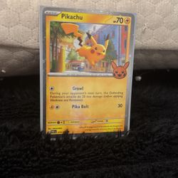 Pikachu Pokémon Card