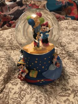 Disney Musical Birthday Water Globe