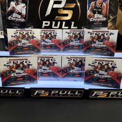 8 factory  sealed 2026 TOPPS CHROME F1 FORMULA 1 MEGA BOX 