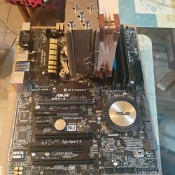 ASUS Z97-A M.2 Motherboard CPU Combo Intel i7-4790K 4GHz 20GB RAM NOCTUA COOLER