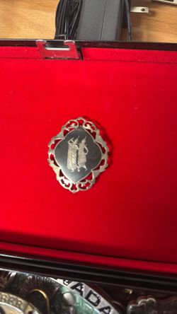 Sterling silver pin