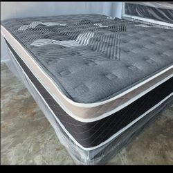 Queen size Oasis’s Thermal Comfort Europillow Top Mattress 