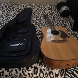 Gibson Epiphone 200 Guitar w case  $300