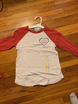 New shirt size xs 6