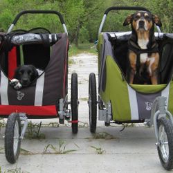 Dog bike trailer Cart for Bicycle - Novel Dog Jogger Stroller