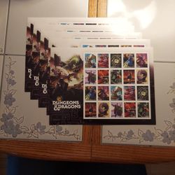 Dungeon And Dragoon Forever Stamps