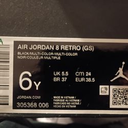 AIR JORDAN 8 RETRO (GS) 