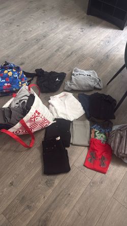 Boys clothing most sizes are 12-14