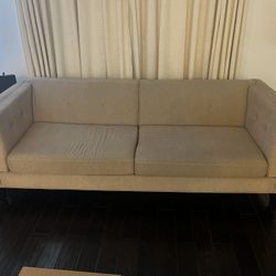 Brown Square Sofa