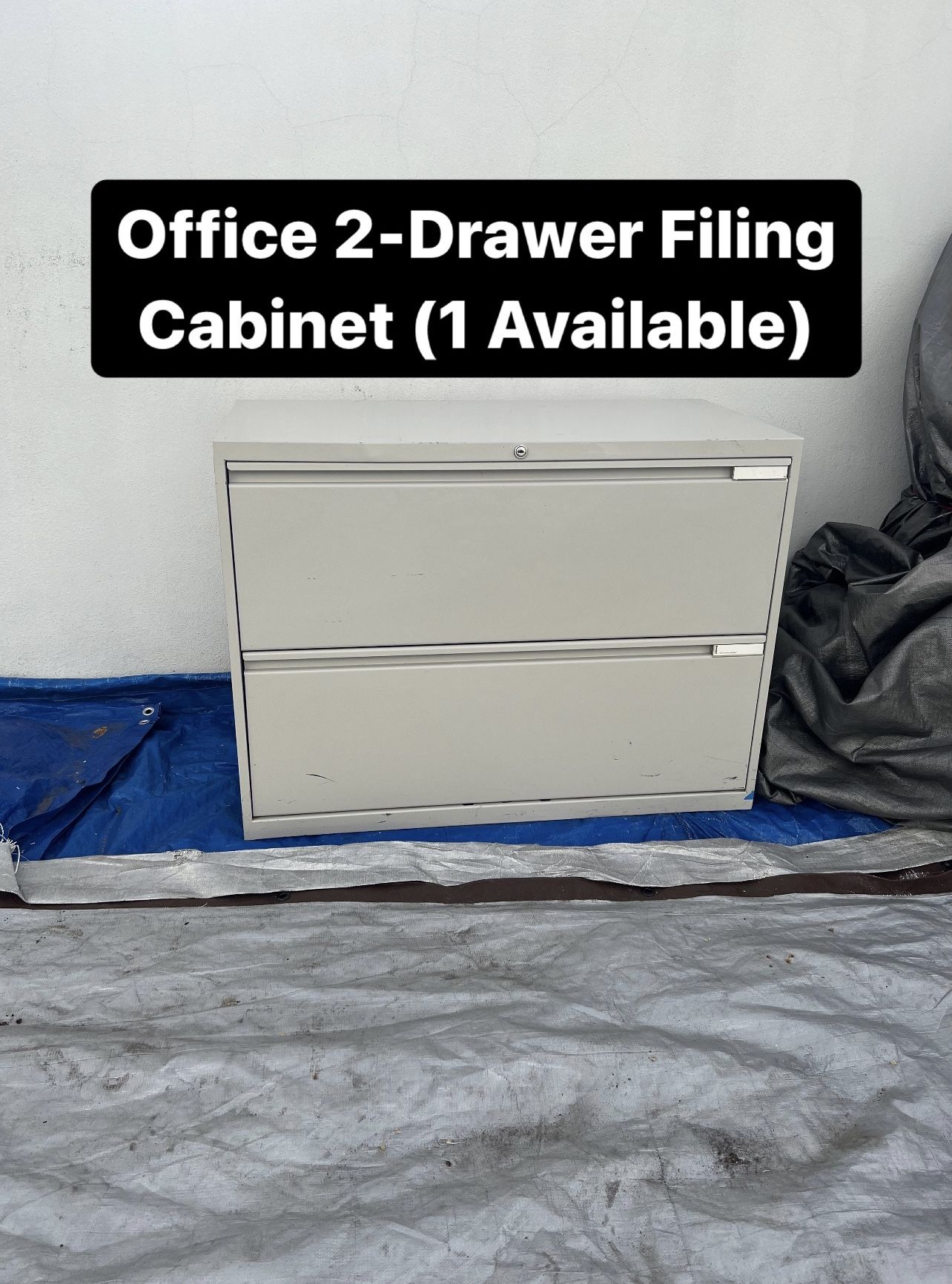 Office 2-Drawer Cabinet (NO KEYS) Pickup Available Today (1 Available)