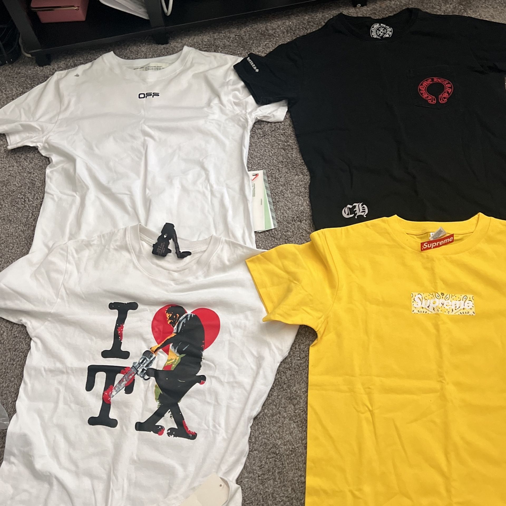 4 Designer T-shirts