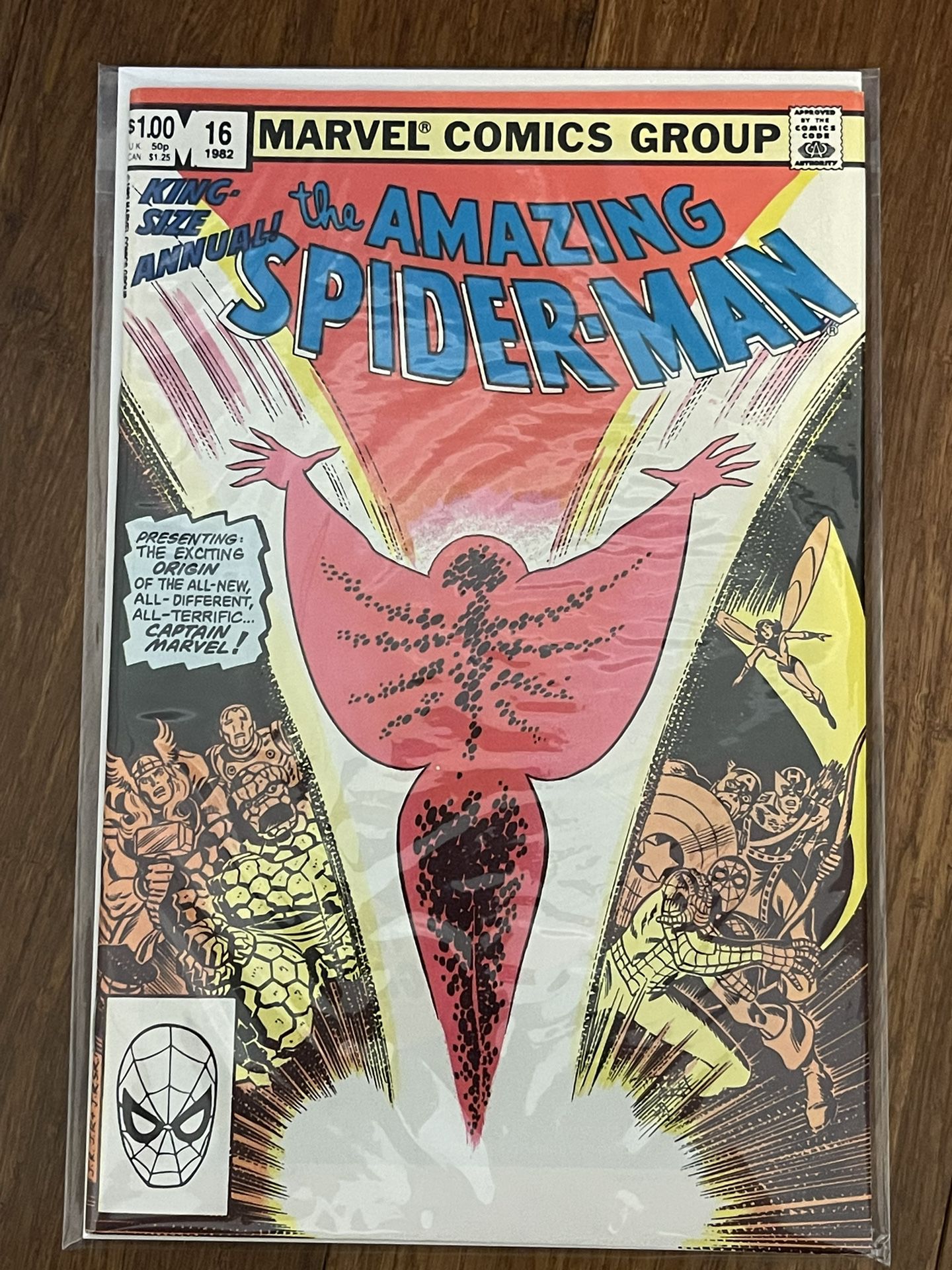 Marvel Comics 1982 Amazing Spider-Man #16 Key