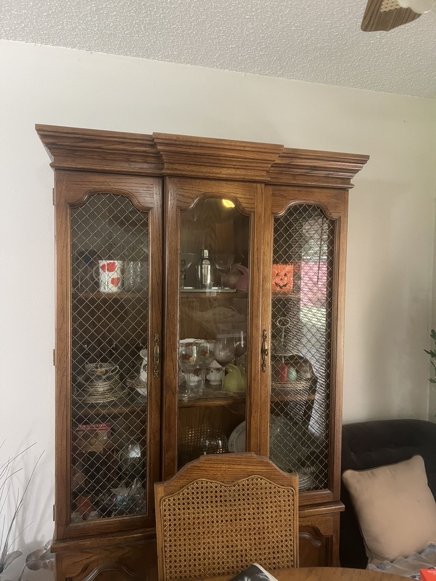Vintage wood cabinet