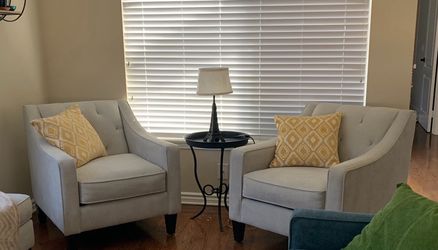 2 Sitting Chairs & Ottoman