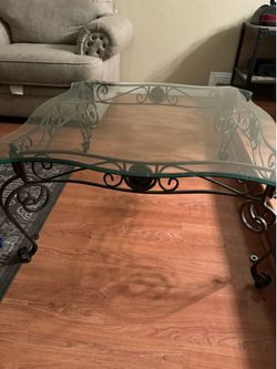 Glass table for free