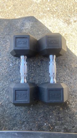 25lbs weights
