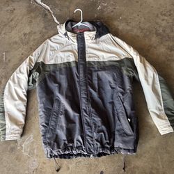 Mens NIKE Vintage Fleece Windbreaker Jacket