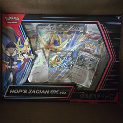 Pokemon Hop's Zacian EX Box